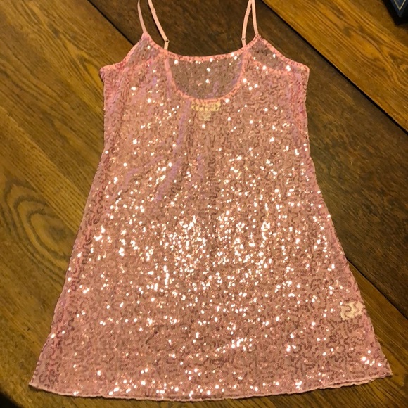 🌹 Pink Sparkle Sequin Tank🌹 - Picture 1 of 7